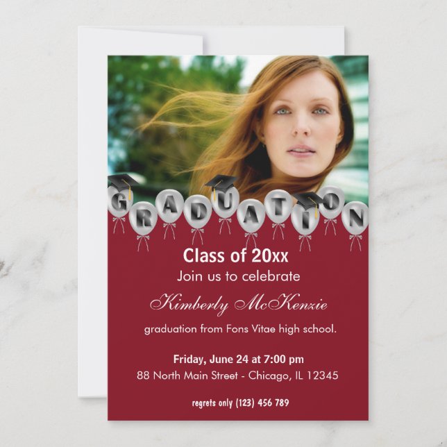 Invitación Partido de Graduación (Anverso)