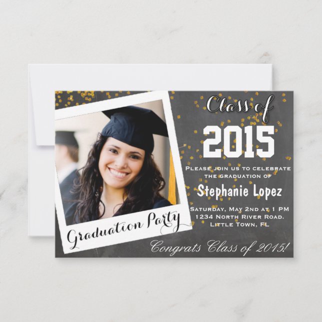Invitación Partido de Graduación (Anverso)