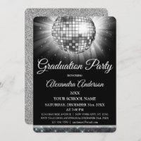 Partido de Graduación 2019 Silver Disco Ball Spark