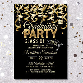 Invitación Partido de GRADUACIÓN 2024 del Purpurina de oro ne