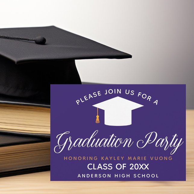 Invitación Partido de Graduación 2025 del Modern Purple Perso (Subido por el creador)