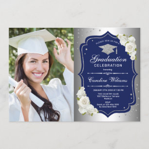 Invitación Partido de Graduación Con Foto - Marina Plata