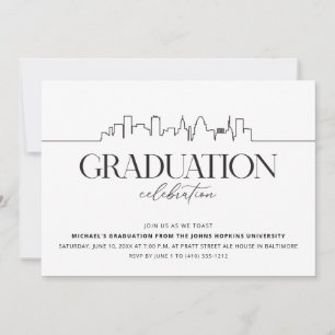 Invitación Partido de Graduación de Baltimore