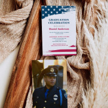 Partido de Graduación de Bandera Americana Invitac