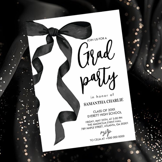 Invitación Partido de Graduación de Black Bow (Subido por el creador)
