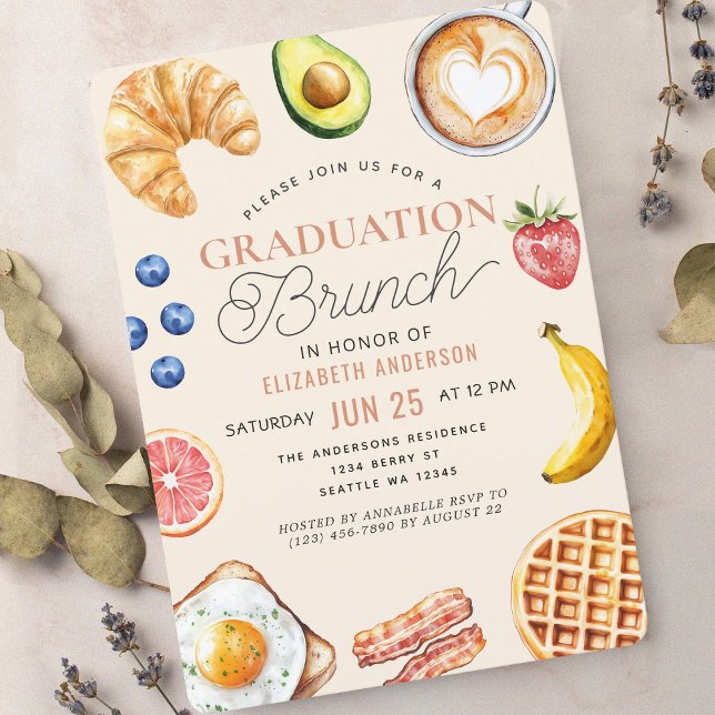 Invitación Partido de Graduación de Brunch de Grado de Acuare (Subido por el creador)