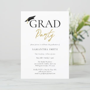 Invitación Partido de Graduación de Caligrafía Moderna del Ca
