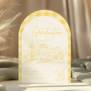 Invitación Partido de Graduación de Chicas Amarillas Arch Sun