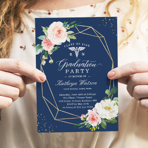 Invitación Partido de Graduación de Enfermeras con Registro G