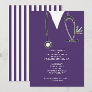 Invitación Partido de Graduación de Enfermeras Modernas