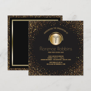 Invitación Partido de Graduación de enfermería   Ceremonia Go