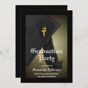 Invitación Partido de Graduación de Escuela Médica o Enfermer