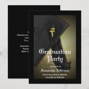 Invitación Partido de Graduación de Escuela Médica o Enfermer
