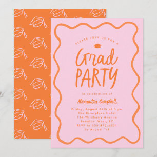 Invitación Partido de Graduación de Esquiadores con Mano de N