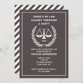 Invitación Partido de Graduación de Facultad de Derecho