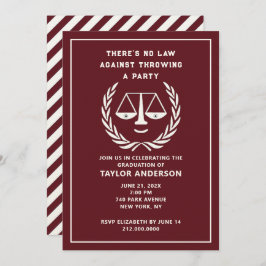 Invitación Partido de Graduación de Facultad de Derecho