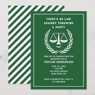 Invitación Partido de Graduación de Facultad de Derecho