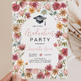 Invitación Partido de Graduación de Flor Silvestre