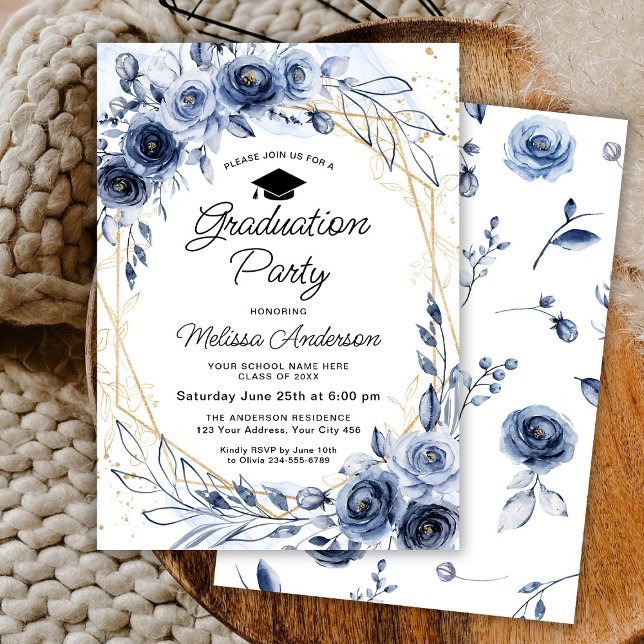 Invitación Partido de Graduación de Flores Azules de la Marin (Subido por el creador)