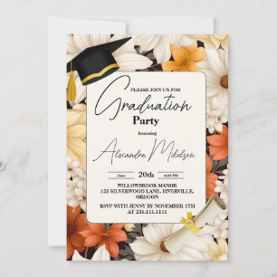 Invitación Partido de Graduación de Flores Silvestres de Prim