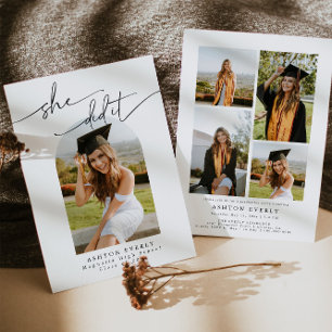 Invitación Partido de Graduación de Foto Arch invita a la Inv