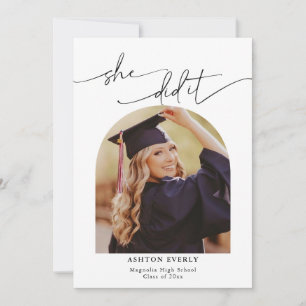 Invitación Partido de Graduación de Foto Arch invita a la Inv