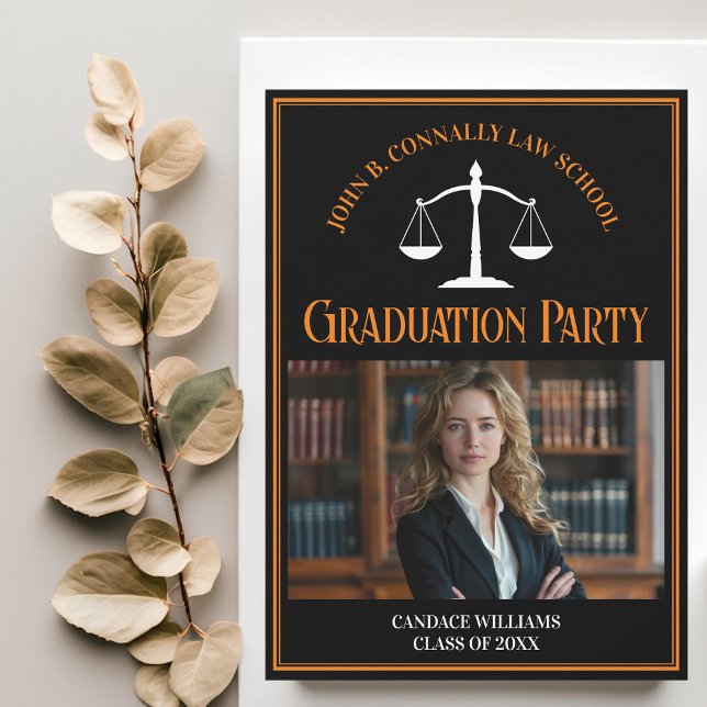 Invitación Partido de Graduación de Foto de la Escuela de Der (Subido por el creador)