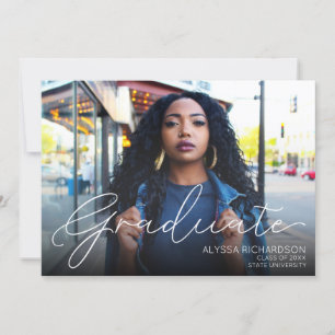 Invitación Partido de Graduación de Foto de Mod de Script