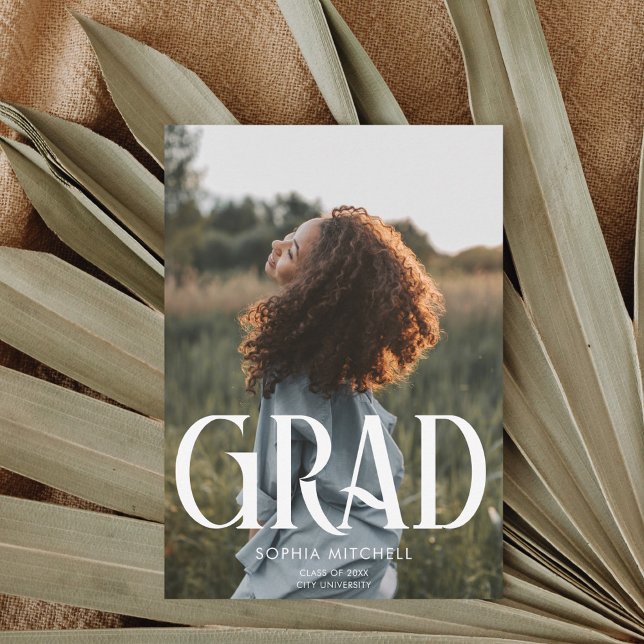 Invitación Partido de Graduación de Foto de moda (Subido por el creador)