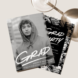 Invitación Partido de Graduación de Foto Disminuida