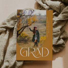 Invitación Partido de Graduación de Foto Minimalista del Arco