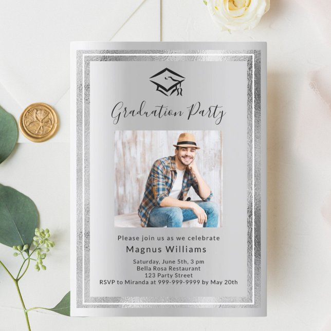 Invitación Partido de Graduación de Foto Plata (Subido por el creador)