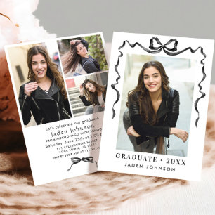 Invitación Partido de graduación de FOTOGRAFÍA de Bow Neutral