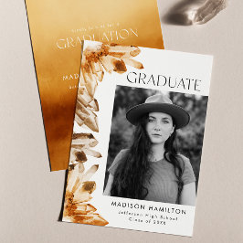 Invitación Partido de Graduación de Fotografía de Cristal por