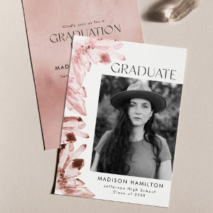 Invitación Partido de Graduación de Fotografía de Cristal por