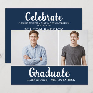 Invitación Partido de Graduación de Fotografía de Escritura a
