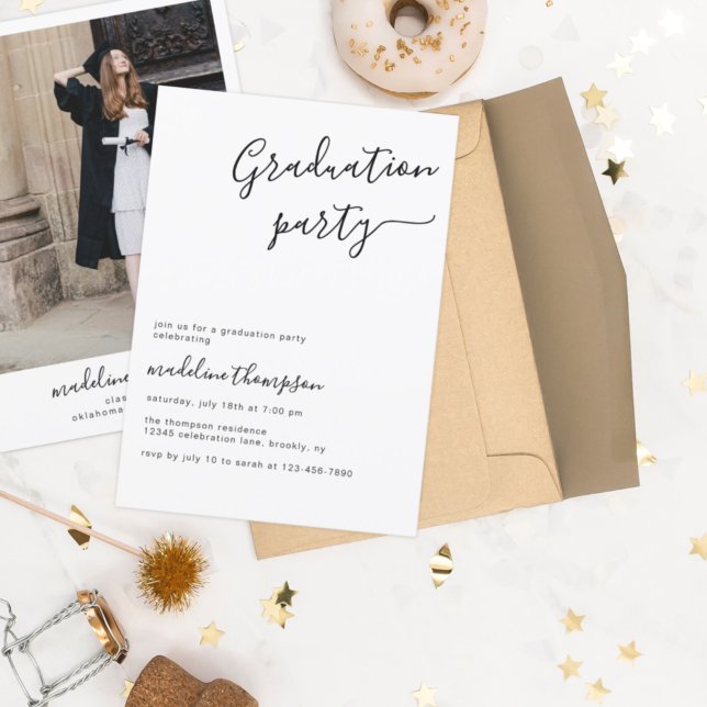 Invitación Partido de Graduación de Fotografía de Escuela Sec (Subido por el creador)