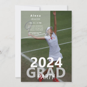 Invitación Partido de Graduación de Fotografía de Tenis II 20