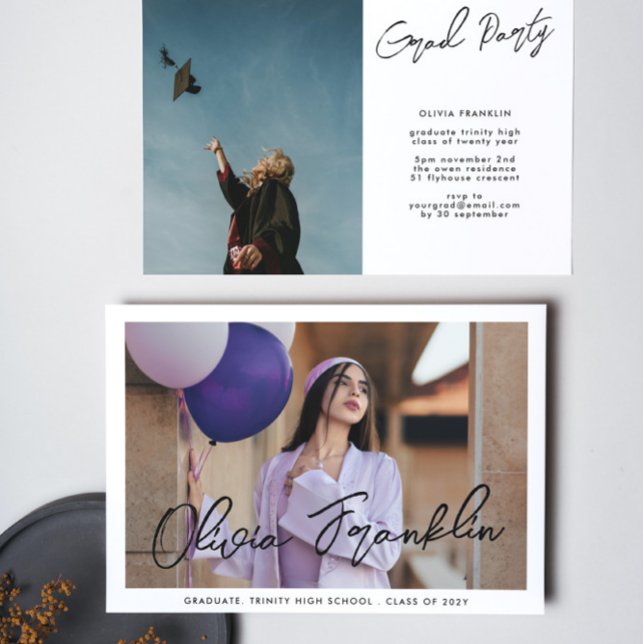 Invitación Partido de Graduación de Fotografía de Texto de la (Subido por el creador)