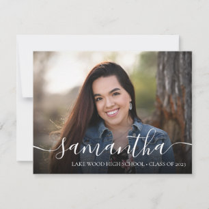 Invitación Partido de Graduación de Fotografía de Tipografía 