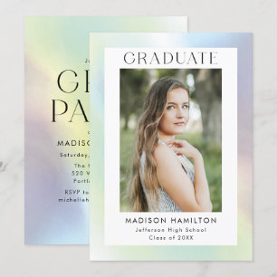 Invitación Partido de Graduación de Fotografía Holográfica Ve
