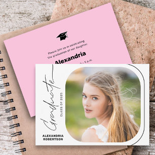 Invitación Partido de Graduación de Fotografía Mínima de Guió