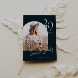 Invitación Partido de graduación de fotografía Minimalista mo