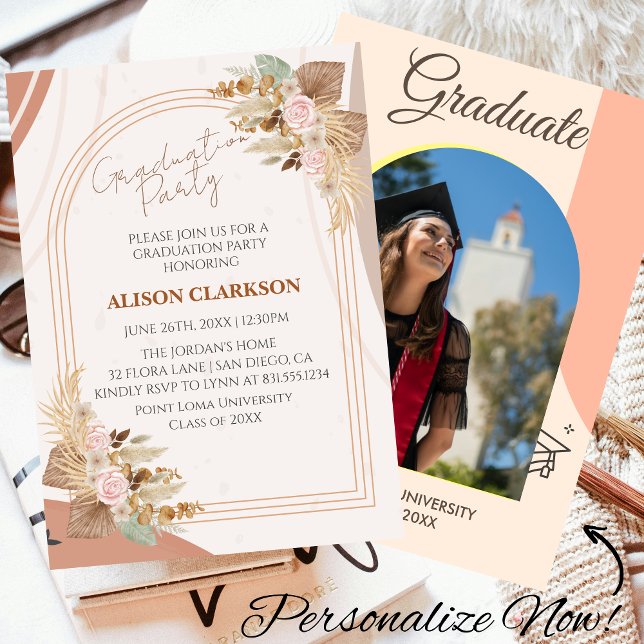 Invitación Partido de Graduación de Fotografía Neutral Person (Subido por el creador)