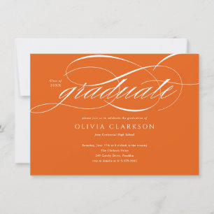 Invitación Partido de Graduación de Fotografía por Naranja de