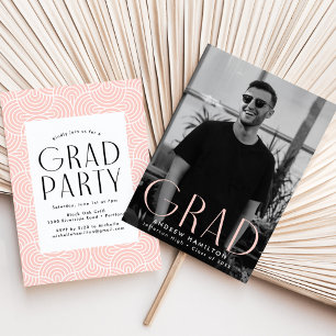 Invitación Partido de Graduación de Fotografía Rubor de Simpl