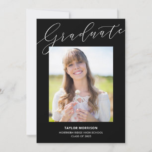 Invitación Partido de Graduación de Fotografías 2025 Elegante