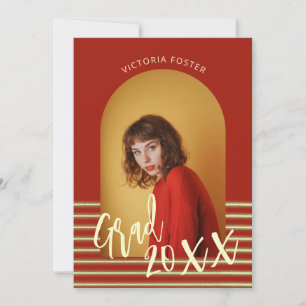 Invitación Partido de Graduación de Fotografías Brillantes en