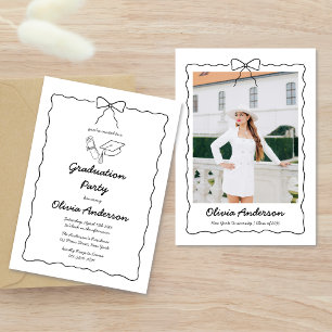 Invitación Partido de Graduación de Fotografías de Barrido y