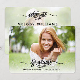 Invitación Partido de Graduación de Fotografías Modernas Brus